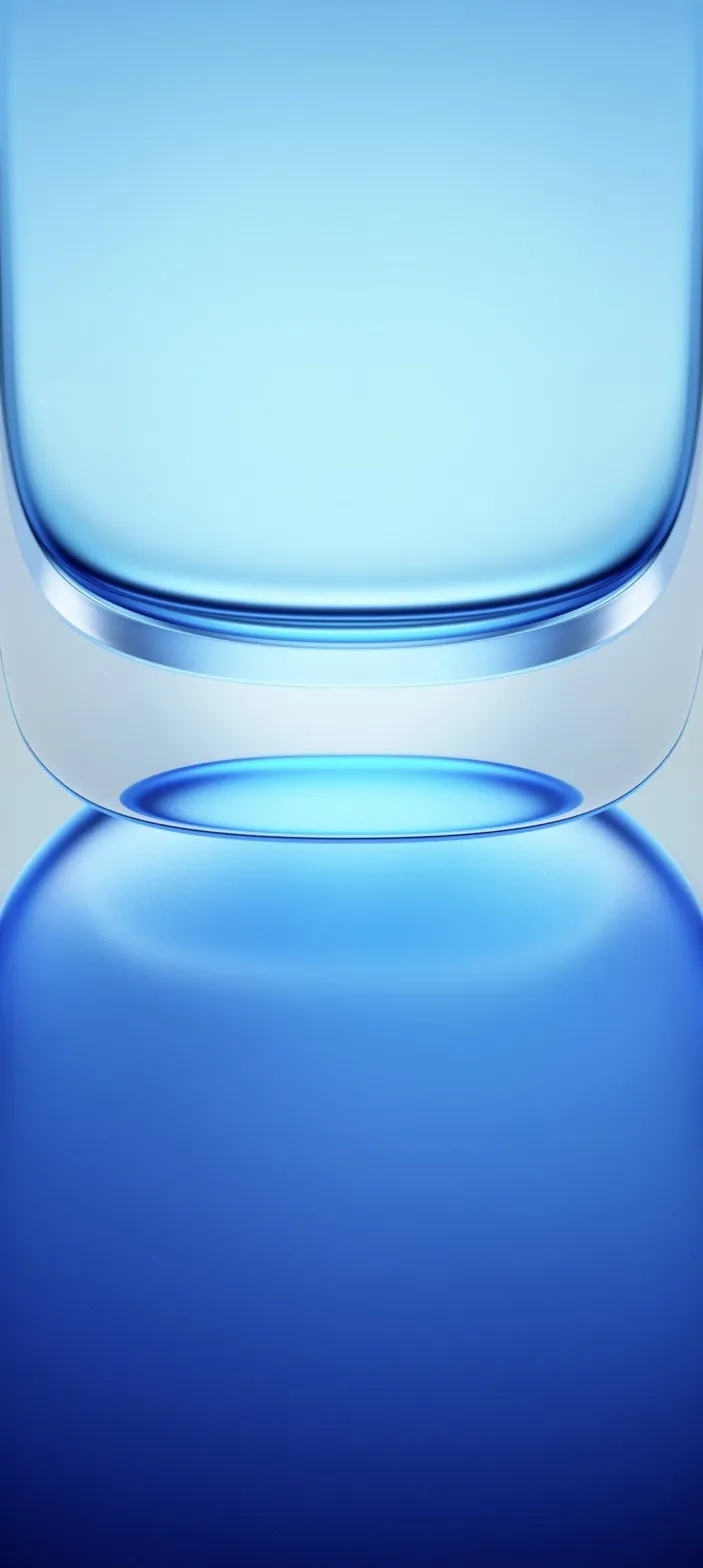 Blue glass material reference